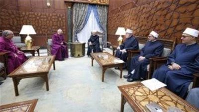 رئيس أساقفة الكنيسة الأسقفية يهنئ شيخ الأزهر بعيد الفطر