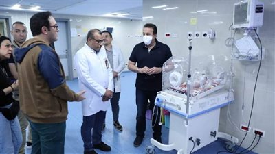 وزير الصحة يتفقد مستشفى كفر شكر التخصصي بالقليوبية