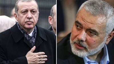 أردوغان يعزي زعيم حماس في فقدان أفراد عائلته