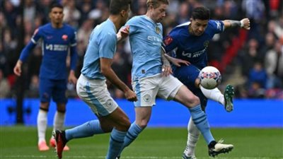 للمرة 13| مانشستر سيتي يتأهل لنهائي كأس الاتحاد الإنجليزي على حساب تشيلسي