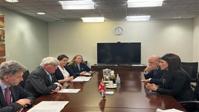 مباحثات مصرية بريطانية لتعزيز جهود الأمن الغذائي وتمويل المناخ ودفع الإصلاحات الاقتصادية (صور)