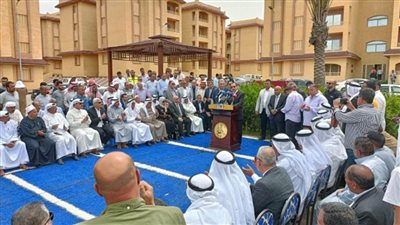 محافظ شمال سيناء: طرح رفح الجديدة وقرى الصيادين والتجمعات التنموية أمام المنتفعين