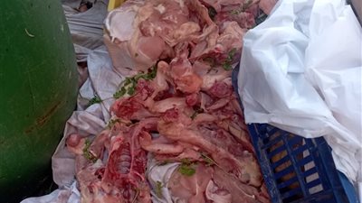 ضبط 1.5 طن لحوم ودواجن وأسماك فاسدة بالمنوفية