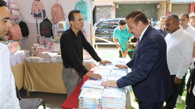 محافظ المنوفية يفتتح معرض 