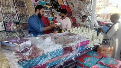 ضبط 1.5 طن حلوى المولد النبوى فاسدة بسوهاج 