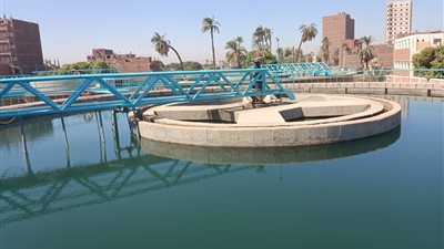 ضعف المياه بمدينة المنشاة لأعمال تطهير المروقات بمحطة مياه المنشاة السطحية