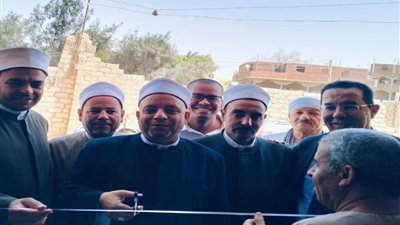 وكيل الأوقاف بسوهاج يفتتح مسجد الرواروة بأخميم