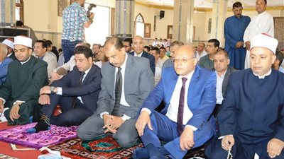 محافظ سوهاج يفتتح مسجد 