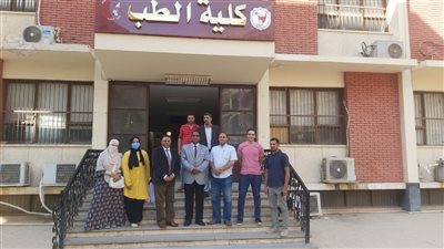 قافلة طبية لجامعة سوهاج بمؤسسة البنين بحي الكوثر