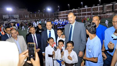 محافظ سوهاج يشهد فعاليات المهرجان الرياضي بمركز شباب سوهاج
