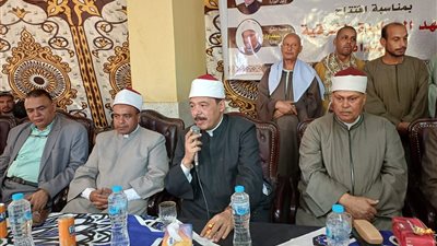 رئيس منطقة سوهاج الأزهرية يفتتح معهد العمايدة الابتدائي الأزهري