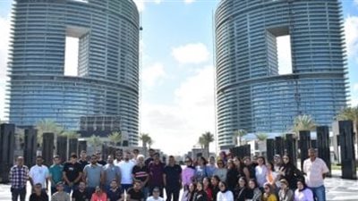 طلاب كلية الهندسة بجامعة فاروس يزورون مدينة العلمين الجديدة لتعزيز الخبرات العملية