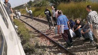 مصرع طالبتين أسفل عجلات القطار بمركز طما في سوهاج