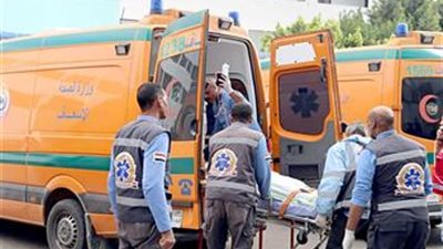 إصابة 4 مواطنين في حادث تصادم بأسوان