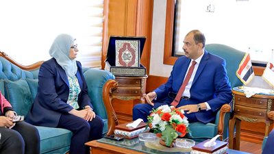 لبحث سبل التعاون.. محافظ سوهاج يستقبل رئيس الهيئة العامة للتنمية الصناعية