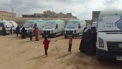 الكشف على 2757 مواطنا فى قوافل طبية مجانية غرب الإسكندرية
