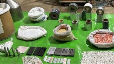 تفاصيل سقوط عناصر إجرامية لتصنيع وإعادة تدوير العقاقير المخدرة في الإسكندرية