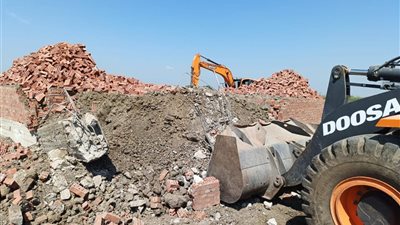 إزالة 10 حالات تعد واسترداد مساحة 4 أفدنة و17 قيراط زراعة بالشرقية