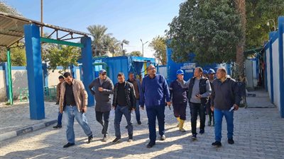 رئيس مياه سوهاج يتابع إحلال وتجديد محطات النقالي