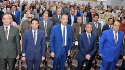 محافظ سوهاج يشهد الحفل السنوي الأول لمديرية الطب البيطري