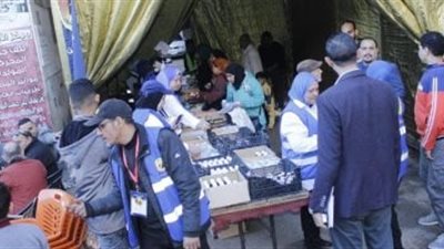 علاج 1150 مواطنا فى قافلة طبية لحزب 