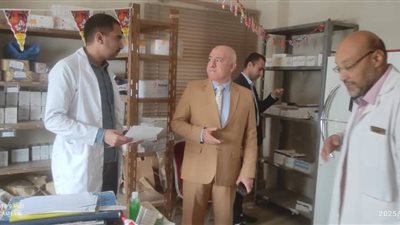 وكيل صحة القليوبية يتفقد عدد من المنشآت الصحية بالخانكة لمتابعة سير العمل خلال عيد الفطر