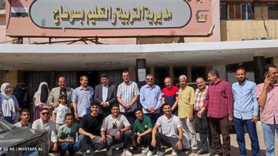 لضمان سلامة طلاب المدارس.. مدير تعليم سوهاج يبحث آليات منظومة التغذية المدرسية