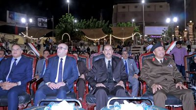 محافظ سوهاج يشهد فعاليات احتفالية العيد القومي بالمسرح الروماني
