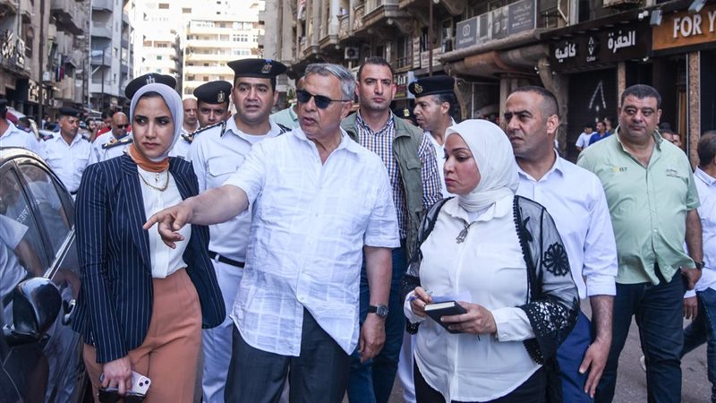 جانب من الجولة التفقدية