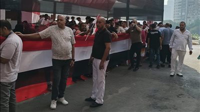 أهالى إمبابة يدلون بأصواتهم فى انتخابات مجلس الشيوخ