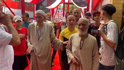 بروح وطنية | توافد ضخم للمواطنين بأوسيم فى اليوم الثانى لانتخابات الشيوخ 