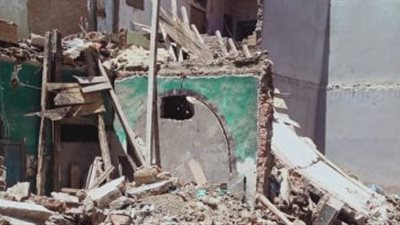 مصرع 3 وإصابة 4 فى انهيار منزل بقرية الشيخ مسعود في طهطا بسوهاج