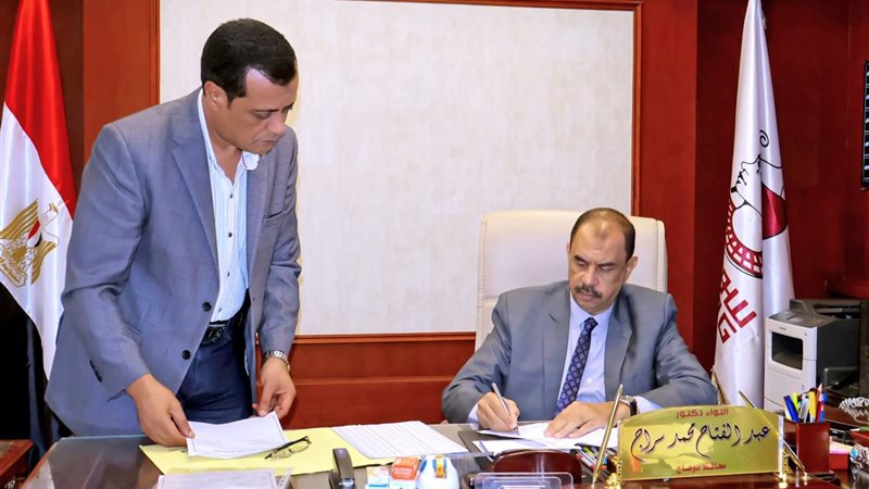 محافظ سوهاج يعتمد