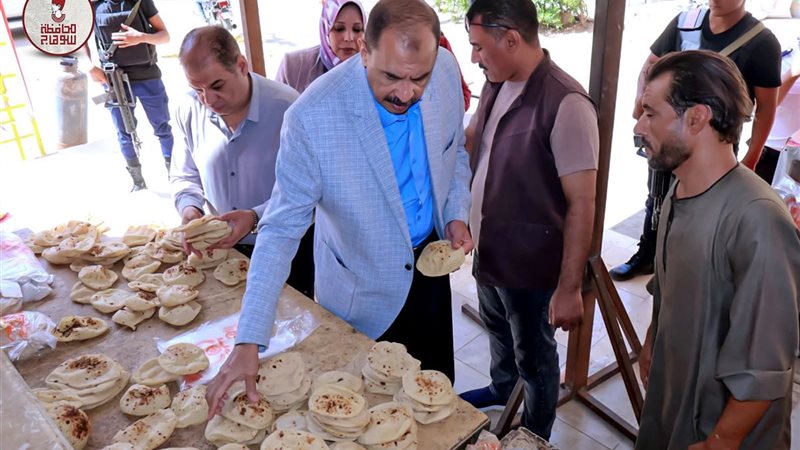جانب من الجولة التفقدية