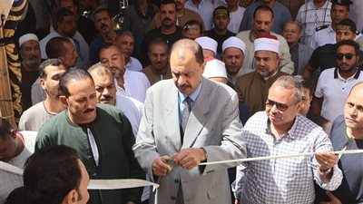 احتفالًا بنصر أكتوبر.. محافظ سوهاج يفتتح مسجد سيدي أبو الهوى بطهطا