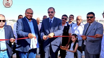 محافظ سوهاج يفتتح محطة رفع صرف صحي السماكين بمركز المنشاة