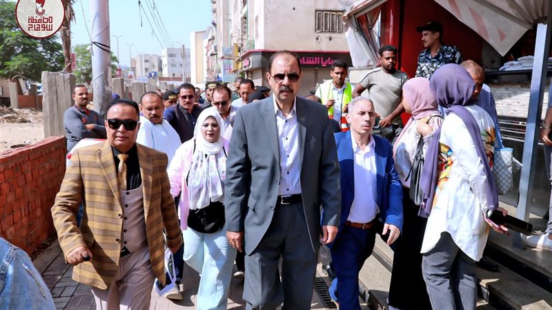 جانب من الجولة التفقدية