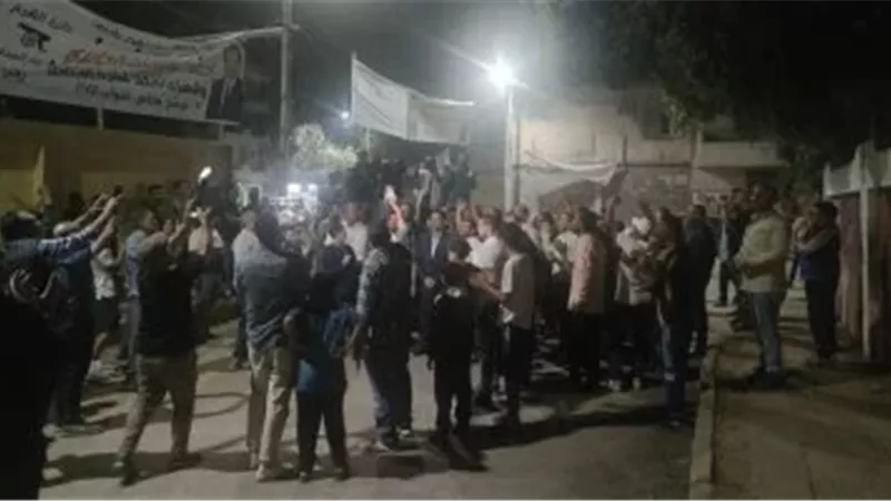 جانب من مشاركة الناخبين