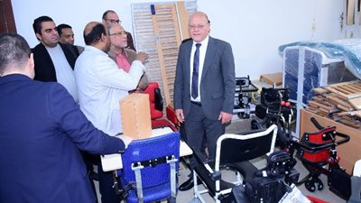 جامعة سوهاج: منحة بقيمة 65 مليون جنيه لدعم أحدث وحدة علاج طبيعي للأطفال ذوي الهمم