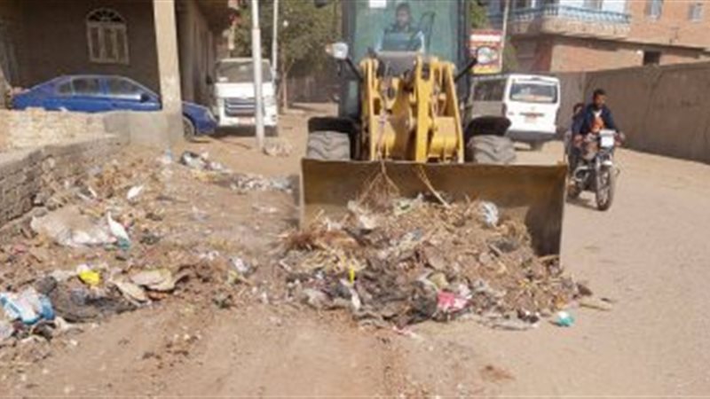 رفع القمامة بقرى