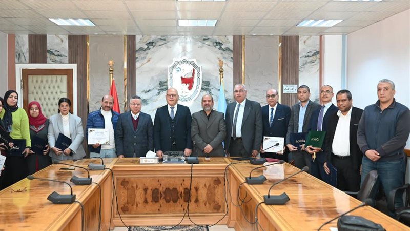 جانب من التكريم 