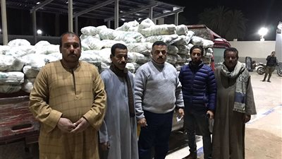 ضبط 6 أطنان سكر تمويني محظور تداوله في حملة مكثفة في جهينة بسوهاج