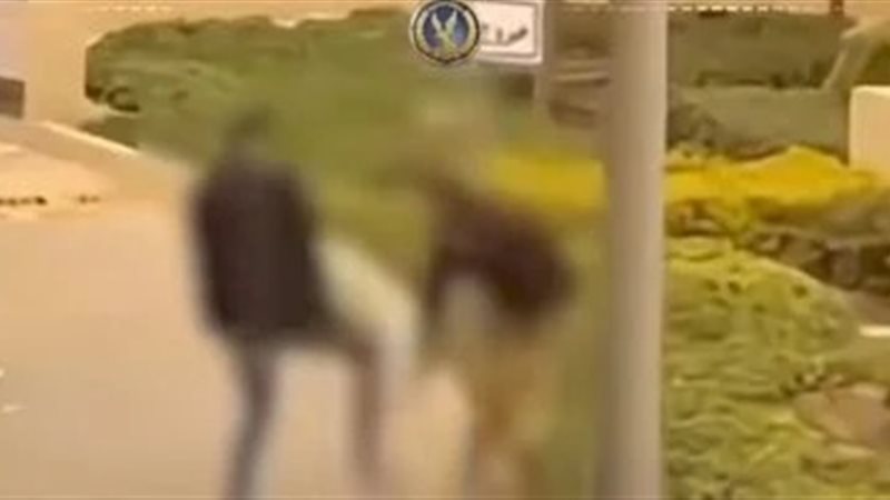 جانب من المشاجرة