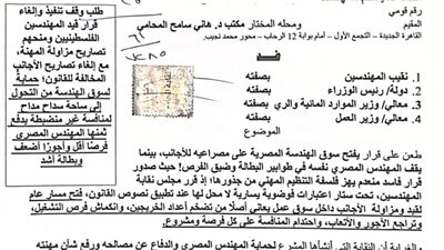 دعوى أمام مجلس الدولة لإلغاء قيد الفلسطينيين والأجانب بنقابة المهندسين ووقف منح تراخيص مزاولة الهندسة للأجانب والمهاجرين واللاجئين