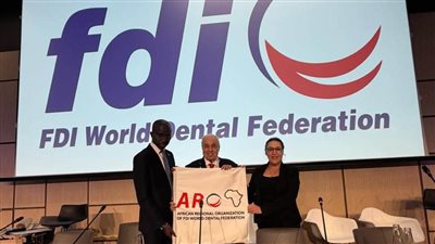 انتخاب الدكتور طارق عباس رئيسا للمنظمة الإقليمية الأفريقية للاتحاد العالمي لطب الأسنان (ARO)