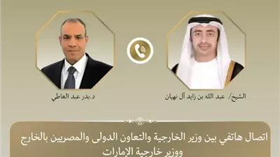 وزيرا خارجية مصر والإمارات يبحثان مستجدات الأوضاع الإقليمية