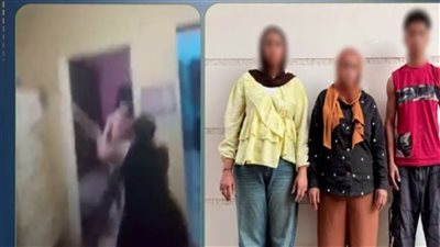 ضبط ابن تعدى على والدته وشقيقته بقليوب