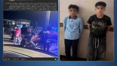 ضبط طالبين بعد ظهورهما في صورة بإشارات خادشة للحياء تجاه المارة بالقاهرة