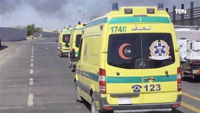 «توأم مستعجل».. طاقم إسعاف بني سويف ينجح في إجراء ولادة طارئة داخل السيارة