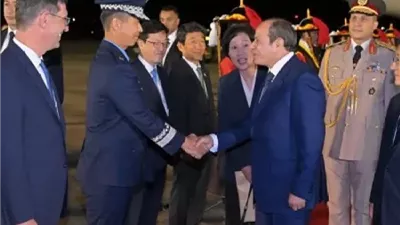 رئيس كوريا الجنوبية يرحب بزيارة الرئيس السيسي إلى سيول لأول مرة منذ 10 أعوام